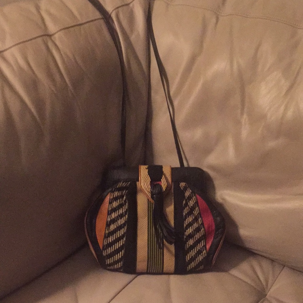 Multicolored shoulder Bag